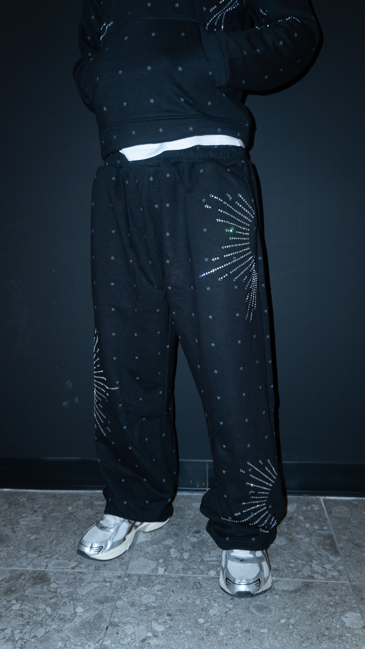 Shooting Stars Sweatpants Night - UNISEX