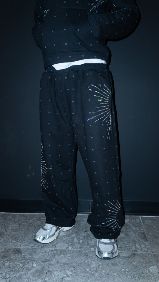 Shooting Stars Sweatpants Night - UNISEX