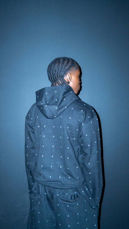 Shooting Stars Night Hoodie - UNISEX