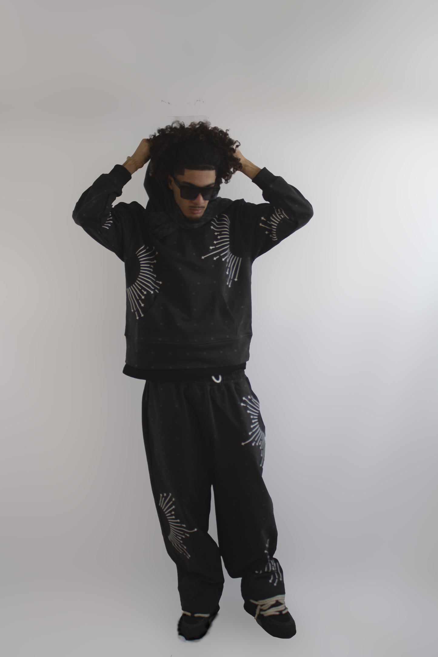 Sudadera con capucha Shooting Stars